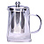 Чайник заварочный стекл. 0.75л квадр. с фильтром