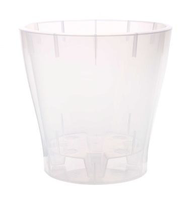 Горшок цв. д/орхидеи "Лея" 5л с автополивом прозрачный