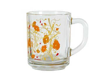 Кружка СЕРЕНАДА оранж. 250мл