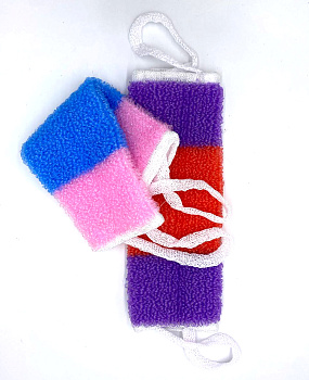 Мочалка банная большая