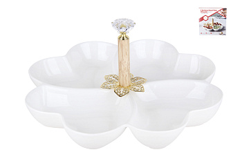 Менажница 4-х секционная 25см