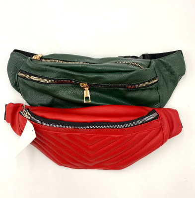 Сумка на пояс кожзам