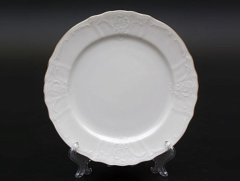 Тарелка 25см "Отв. золотом"