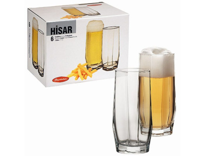 Набор стаканов 6шт. ХИСАР высокие 330мл