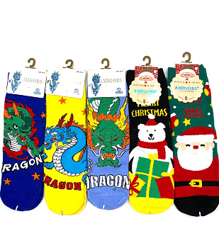 Носки "Новогодние" 36-41