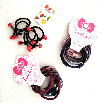 Набор резинок "Афрокосички" (5, 7, 10шт)