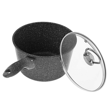 Ковш 2л МРАМОР 18см QuanTanium