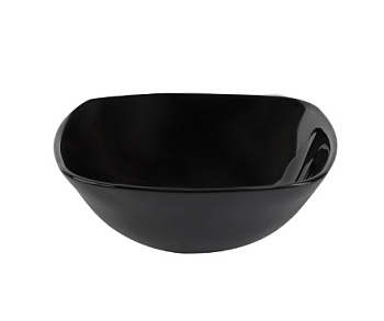Салатник квадратный 15см 330мл черный