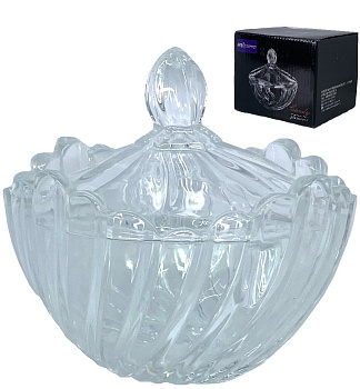 Ваза для варенья меда d11 h11см