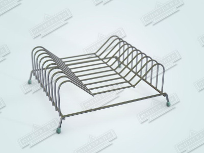 Подставка для досок разделочных 22*21*9см