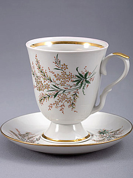 Бокал с блюдцем 600мл ф.классический "Нина" Бокал с блюдцем 600мл ф.классический "Нина"