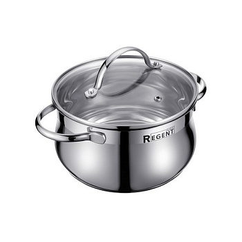 Кастрюля  2.5л 16x10см  MONICA стекл. крышка Кастрюля  2.5л 16x10см  MONICA стекл. крышка