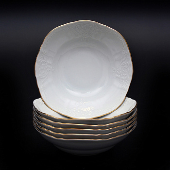 Салатник  13см "Отводка золото"