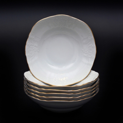 Салатник  13см "Отводка золото"