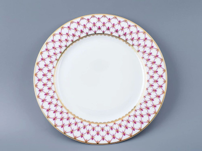 Тарелка 18см Сетка-Блюз 2 ф.Гладкая