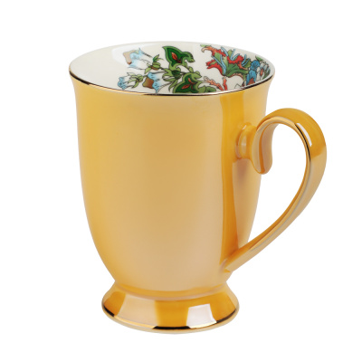 Кружка 320мл "Медея"  желтый под.уп.