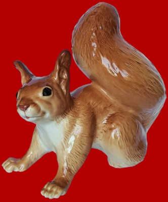 Фигурка декорат. "Белка" 12x7x12см