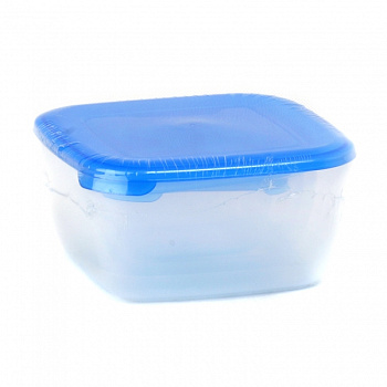 Набор контейнеров для СВЧ 4шт 0.46+0.95+1.5+2.5л квадратные  (18)