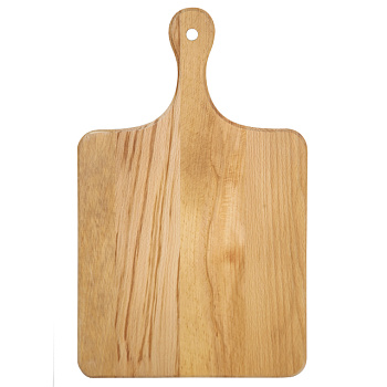 Доска раздел. буковая 400x250x18мм с ручкой Доска раздел. буковая 400x250x18мм с ручкой