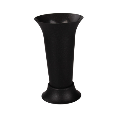 Ваза д/цветов под срезку d85 h310мм черный