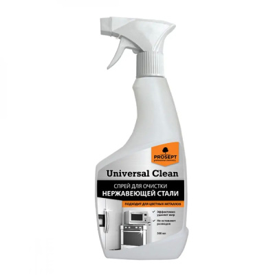 Universal Clean очиститель для нержавеющей стали и цветных металлов готов к применению  0.5л