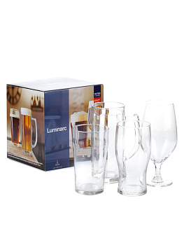 Набор фужеров ВРЕМЯ ДЕГУСТАЦИЙ Крафт Бир  4шт