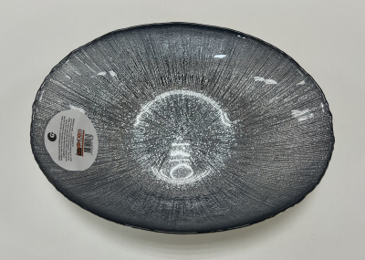 Блюдо овальное "Сияние ночи" 30см