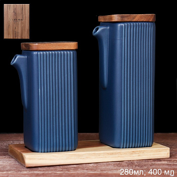 Набор емкостей 2шт  280 400мл на подставке