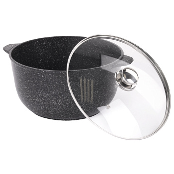 Кастрюля 6л "Орион" стеклянная крышка Кастрюля 6л "Орион" стеклянная крышка