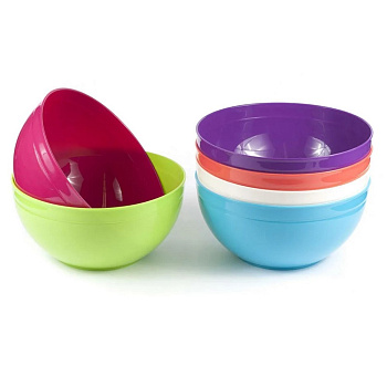 Салатница  2.1л микс