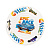 Тарелка  20см  "Hot Wheels" Epic race