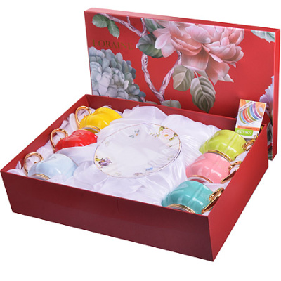 Набор чайный 12пр. 200мл костяной фарфор