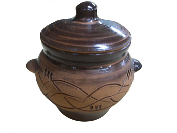 Горшок для жаркого №5  СТАРИНА  0.5л  h10см 10.5см Горшок для жаркого №5  СТАРИНА  0.5л  h10см 10.5см