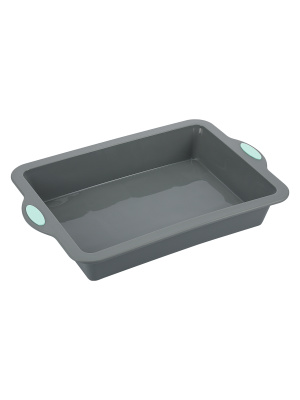 Противень с мет.каркасом. глубокий 38х25х5.9см SILICONE