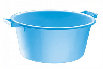 Таз круглый 13л с ручками