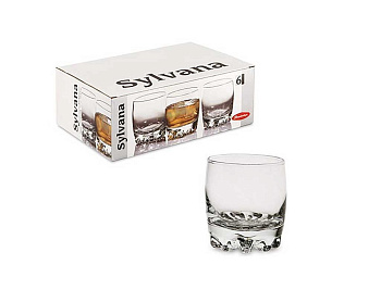 Набор стаканов 6шт. СИЛВАНА низкие 315мл