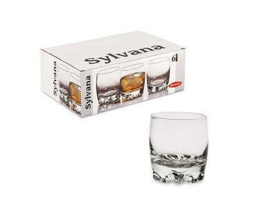 Набор стаканов 6шт. СИЛВАНА низкие 315мл