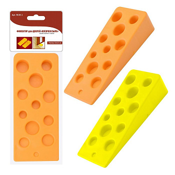 Фиксатор для дверей "Кусочек сыра" 2цв