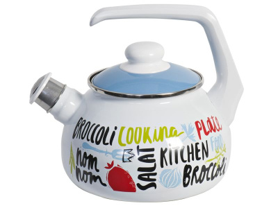 Чайник со свистком Брокколи Таково 2.5л 20см