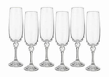 Бокал для шампанского ДЖУЛИЯ 180мл