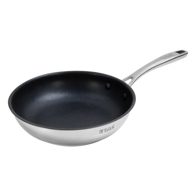 Сковорода PROFESSIONAL 20см нерж 18/10  стенки/дно 0.6/5мм  стенки 5см антипригарное покрытие ILAG DURIT Professional   ручка нерж