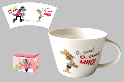 Кружка 500мл  под.уп. "Ну, Погоди!"