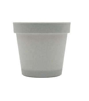 Горшок для цветов "Париж" 1.4л серый мрамор