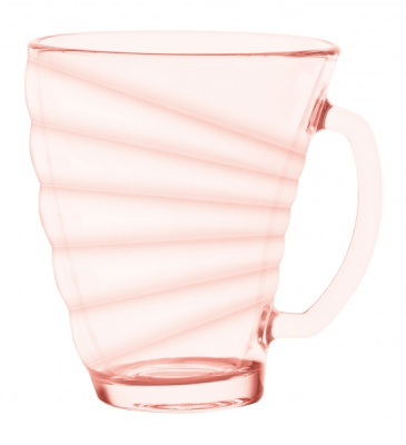 Кружка ШЕЙП АБОНДАНС розовая 320мл