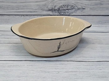 Емкость овал 2.2л "Лирика" 30*22 h8.5см (3) Емкость овал 2.2л "Лирика" 30*22 h8.5см (3)