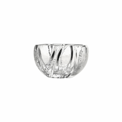 Ваза для стола "Бусинка" рис"Ветки" h71  d117мм