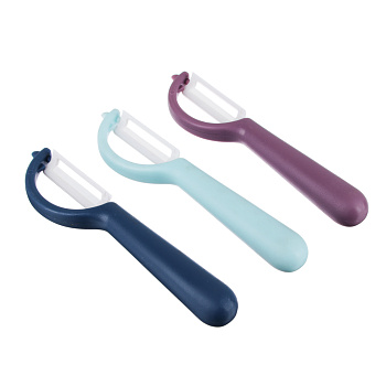 Нож-пиллер овощечистка керамическое вертикальное лезвие