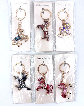 Брелок со стразами