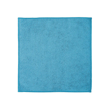 Салфетка микрофибра 30х30см 200г/м2 голубая