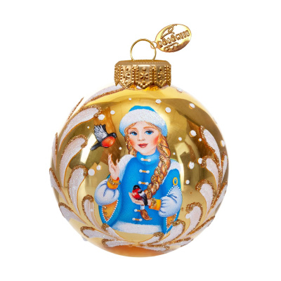 Шар "Снегурочка внучка" 8см под.уп.